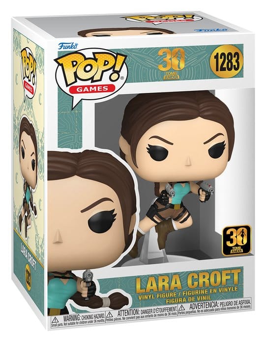 POP! GAMES #1283 PVC TOMB RAIDER 30 LARA CROFT (30TH ANNIVERSARY)