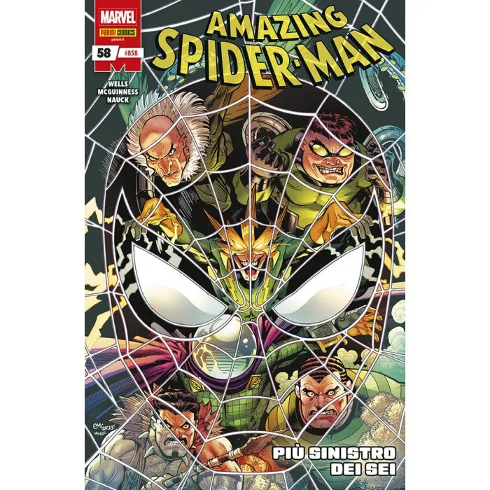 U.RAGNO #858 AMAZING SPIDER-MAN 2022 N.58