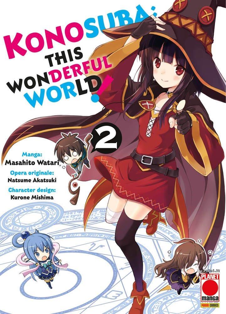 CAPOLAVORI MANGA #144 KONOSUBA! THIS WONDERFUL WORLD N.02