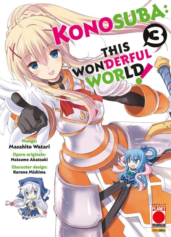 CAPOLAVORI MANGA #145 KONOSUBA! THIS WONDERFUL WORLD N.03