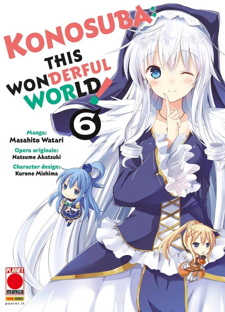 CAPOLAVORI MANGA #148 KONOSUBA! THIS WONDERFUL WORLD N.06