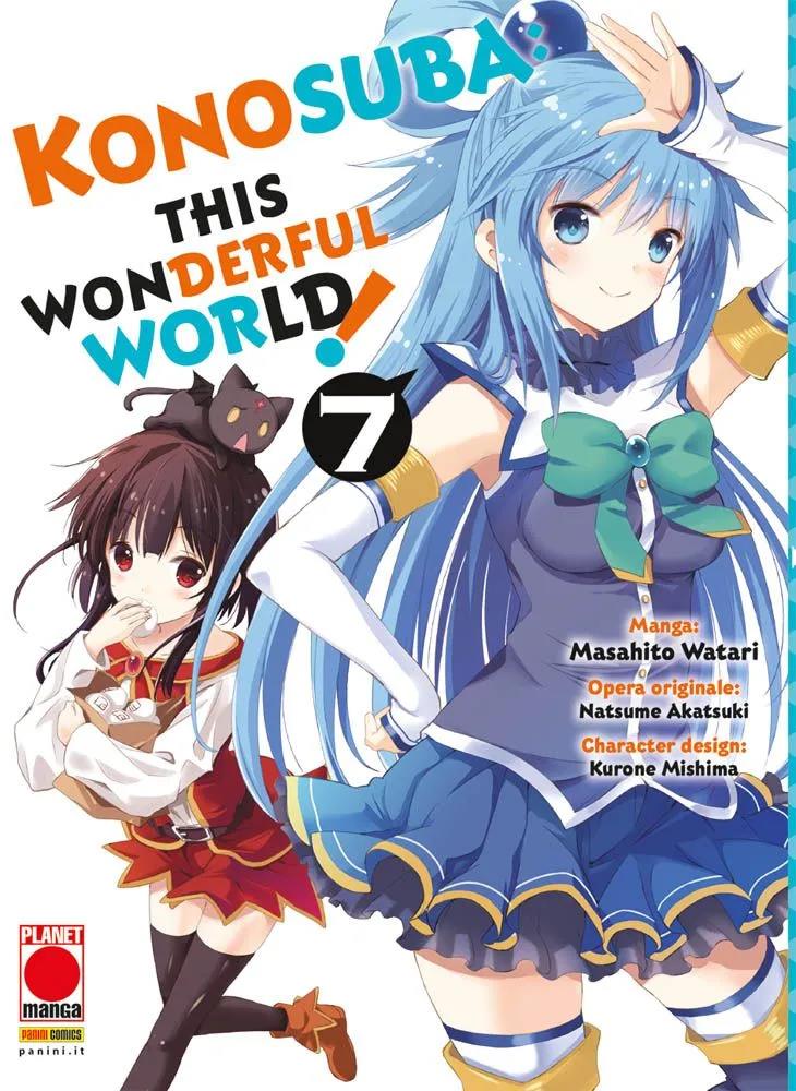 CAPOLAVORI MANGA #149 KONOSUBA! THIS WONDERFUL WORLD N.07