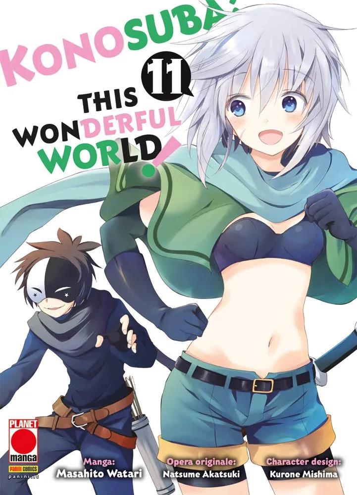 CAPOLAVORI MANGA #153 KONOSUBA! THIS WONDERFUL WORLD N.11