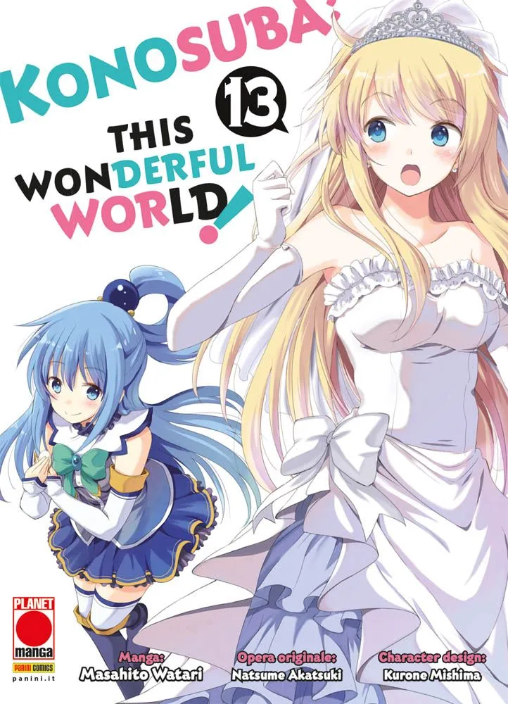 CAPOLAVORI MANGA #155 KONOSUBA! THIS WONDERFUL WORLD N.13