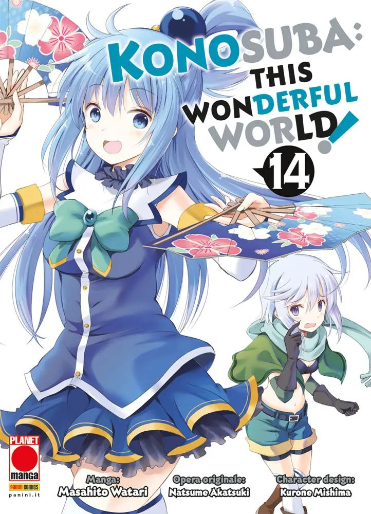 CAPOLAVORI MANGA #156 KONOSUBA! THIS WONDERFUL WORLD N.14