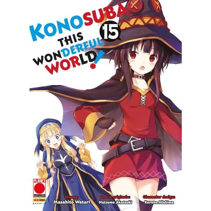 CAPOLAVORI MANGA #157 KONOSUBA! THIS WONDERFUL WORLD N.15