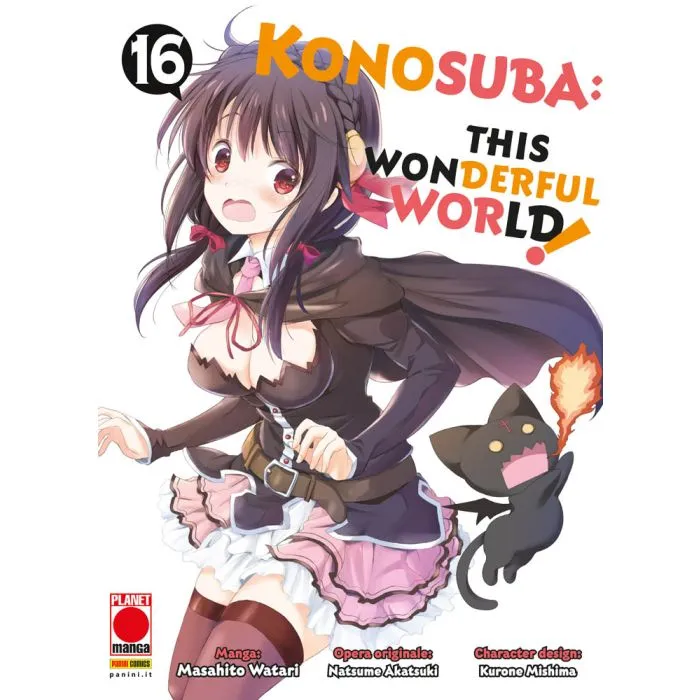 CAPOLAVORI MANGA #158 KONOSUBA! THIS WONDERFUL WORLD N.16