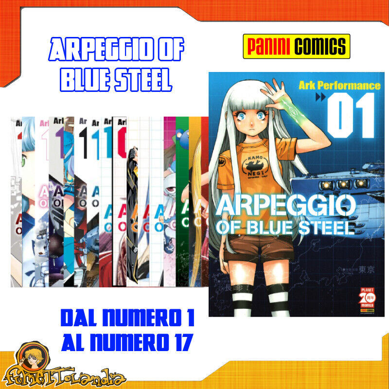 MANGA MIX ARPEGGIO OF BLUE STEEL SERIE COMPLETA DA 1 A 23