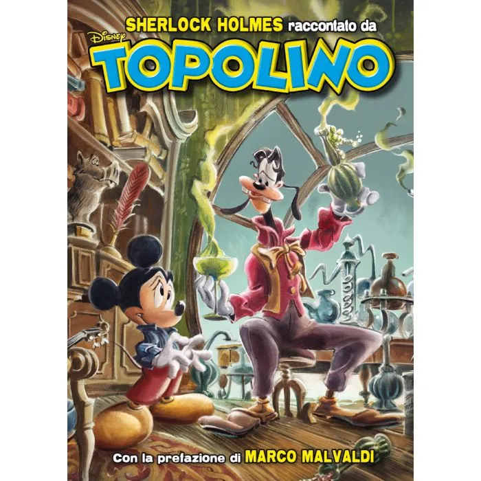 TOPOLIBRO SHERLOCK HOLMES RACCONTATO DA TOPOLINO