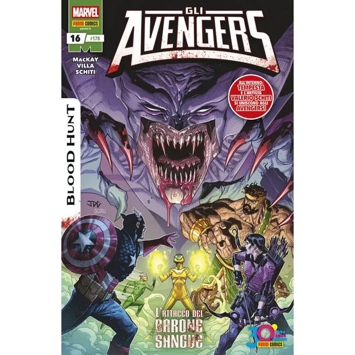 I VENDICATORI - THE AVENGERS #178 AVENGERS 2023 N.16