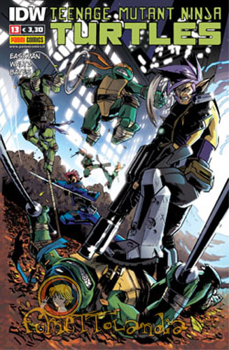 TEENAGE MUTANT NINJA TURTLES #013