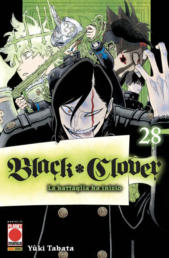 PURPLE #041 BLACK CLOVER N.28