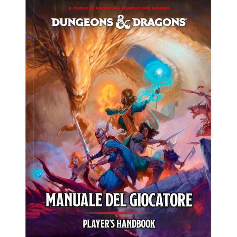 DUNGEONS & DRAGONS D&D PLAYER'S HANDBOOK 2024 HARD COVER 5.0
