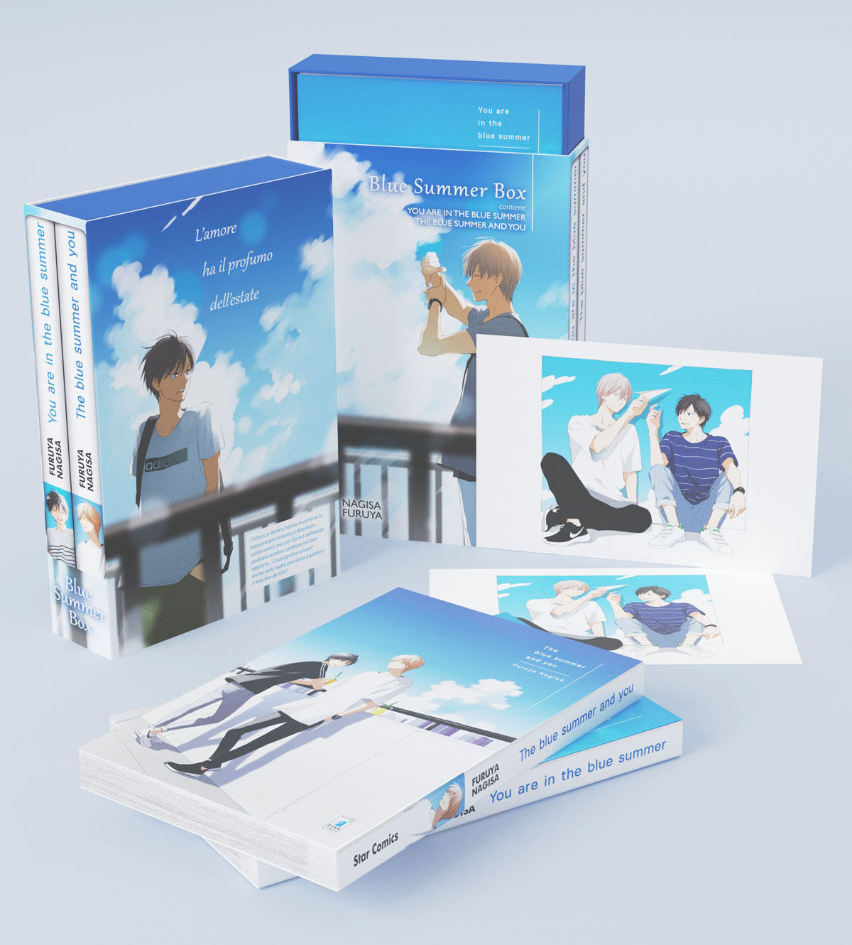 QUEER #005 BLUE SUMMER BOX
