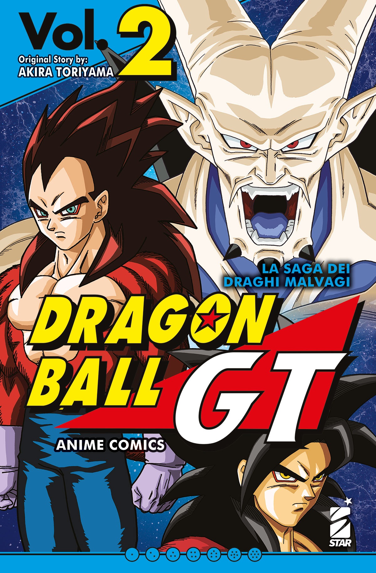 DRAGONBALL GT ANIME COMICS #002 SAGA DRAGHI MALVAGI N.02