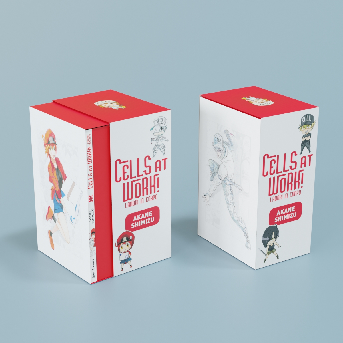 TARGET #112 CELLS AT WORK LAVORI IN CORPO N.06 + BOX
