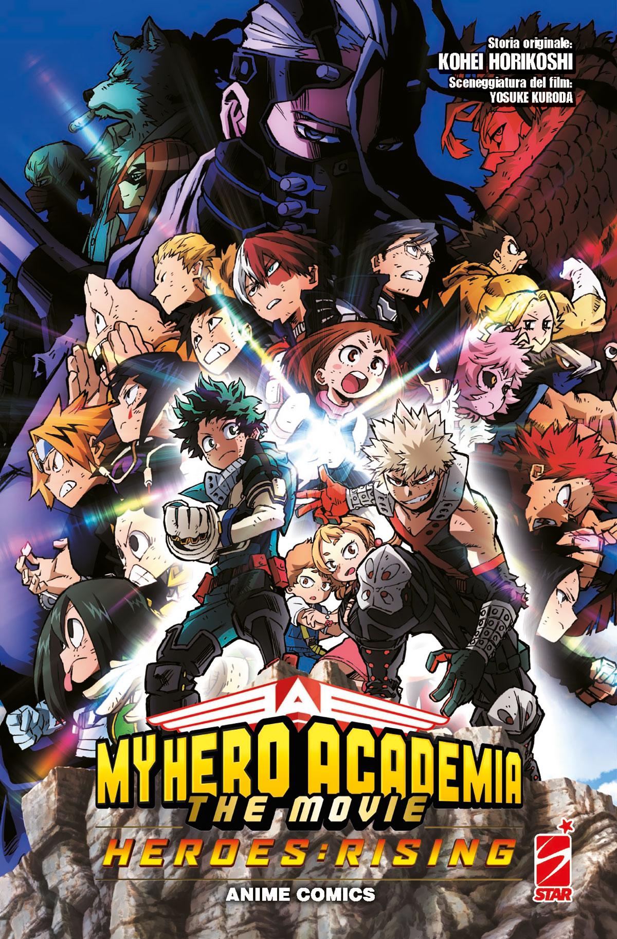 MY HERO ACADEMIA THE MOVIE: HEROES RISING ANIME COMICS