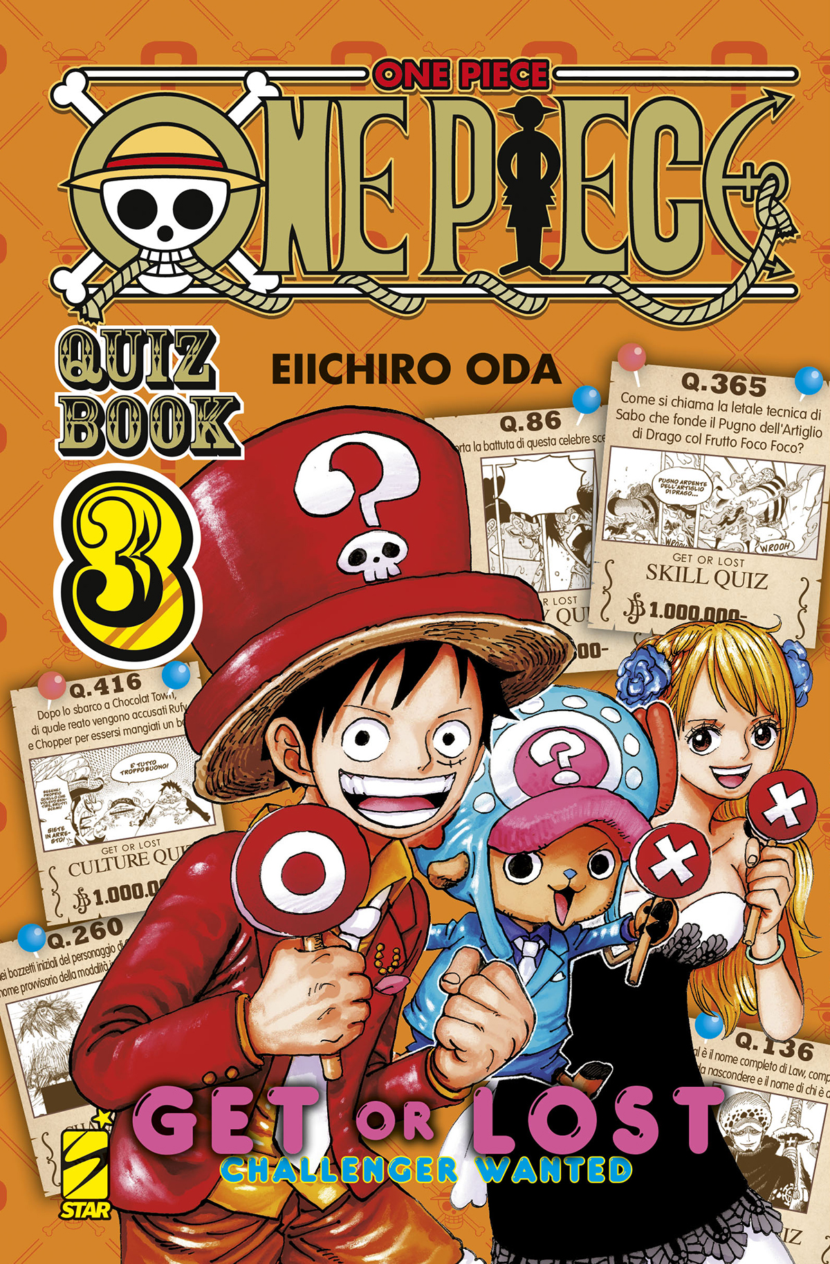 ONE PIECE QUIZ BOOK #003