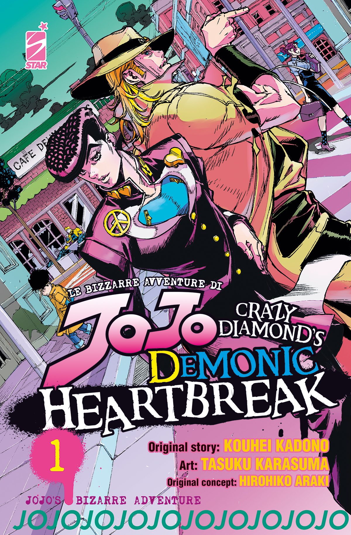 ACTION #351 JOJO CRAZY DIAMOND'S DEMONIC HEARTBREAK N.01