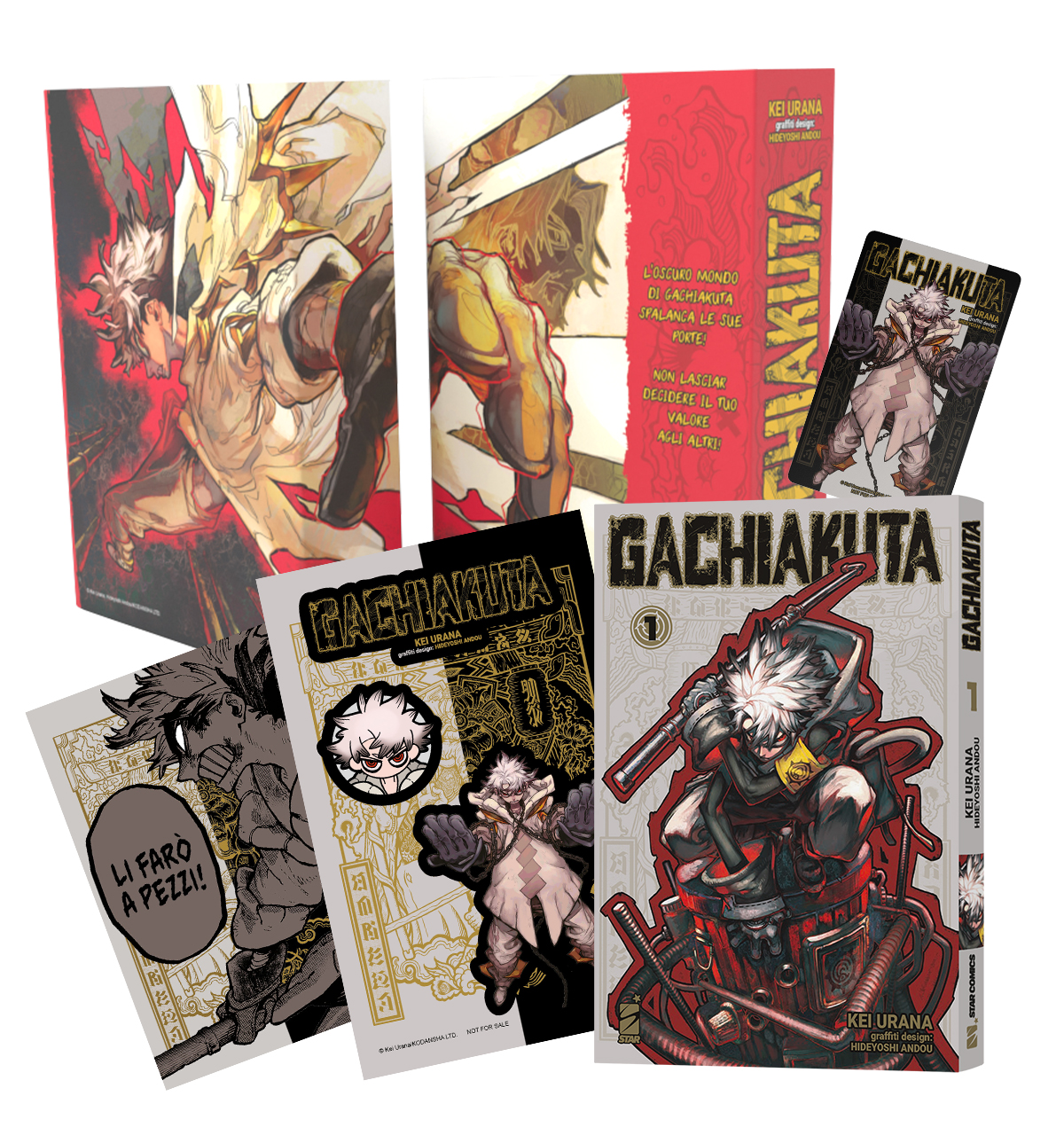 JANKU #001 GACHIAKUTA N.01 VARIANT