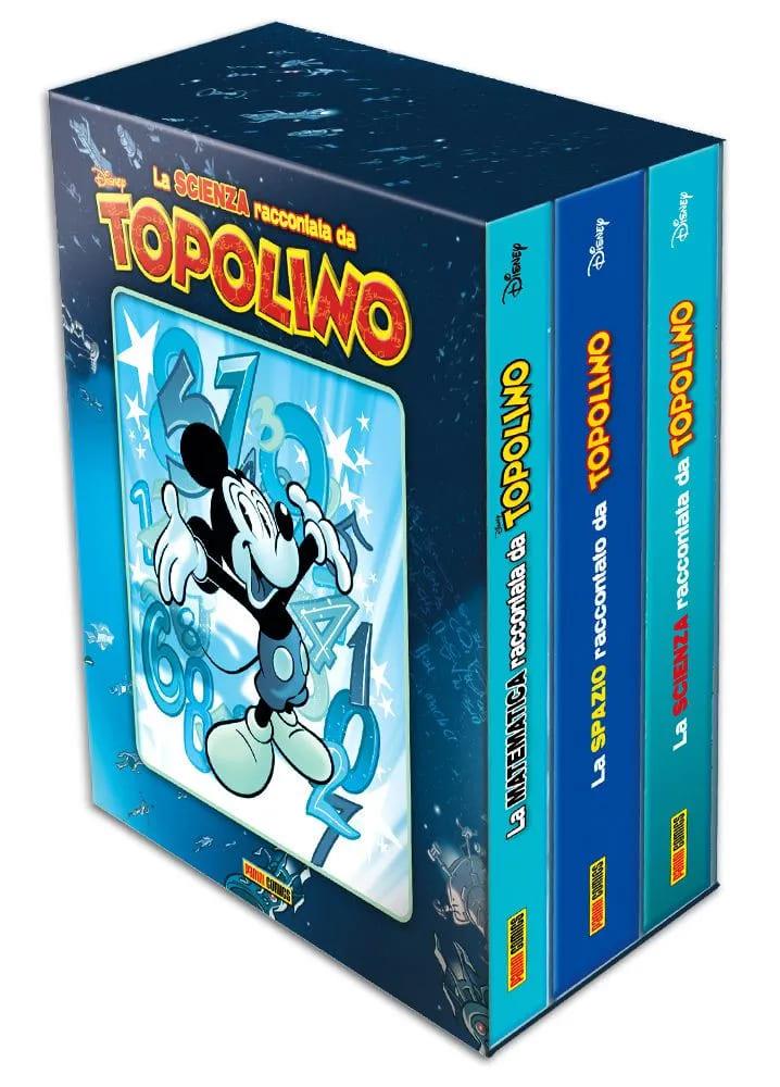 LE SCIENZE RACCONTATE DA TOPOLINO COFANETTO PIENO