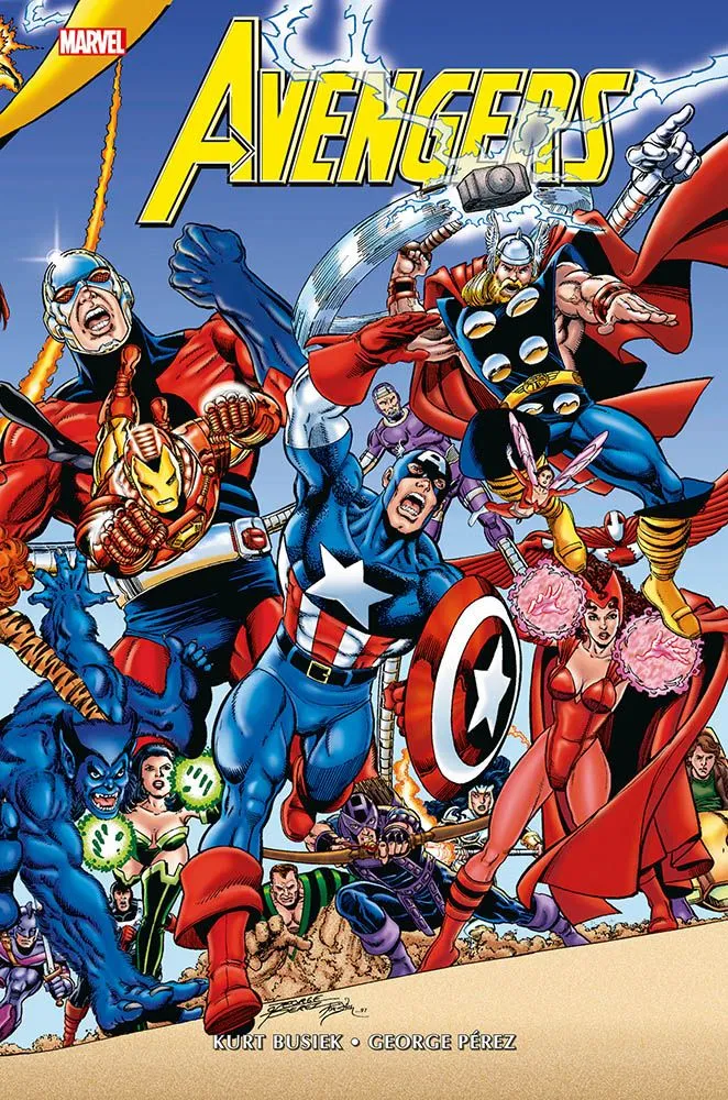 MARVEL OMNIBUS AVENGERS DI BUSIEK & PEREZ #001