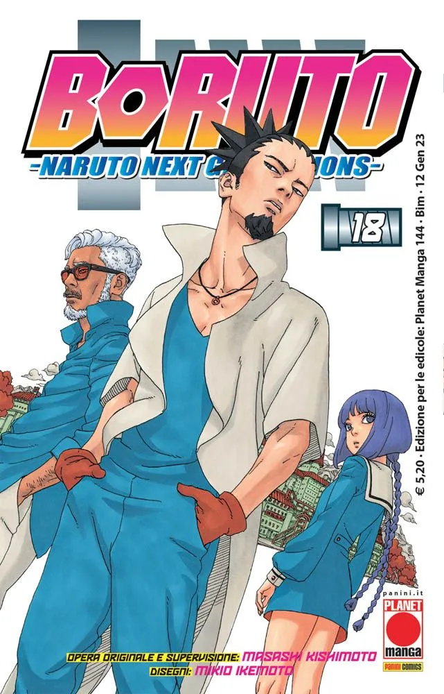 PLANET MANGA #144 BORUTO N.18