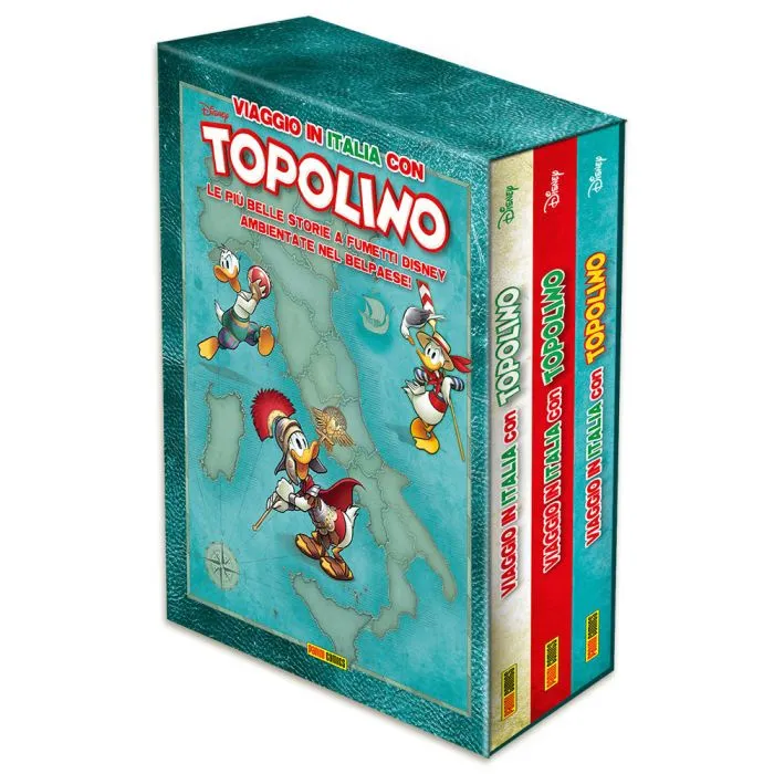 VIAGGIO IN ITALIA CON TOPOLINO COFANETTO