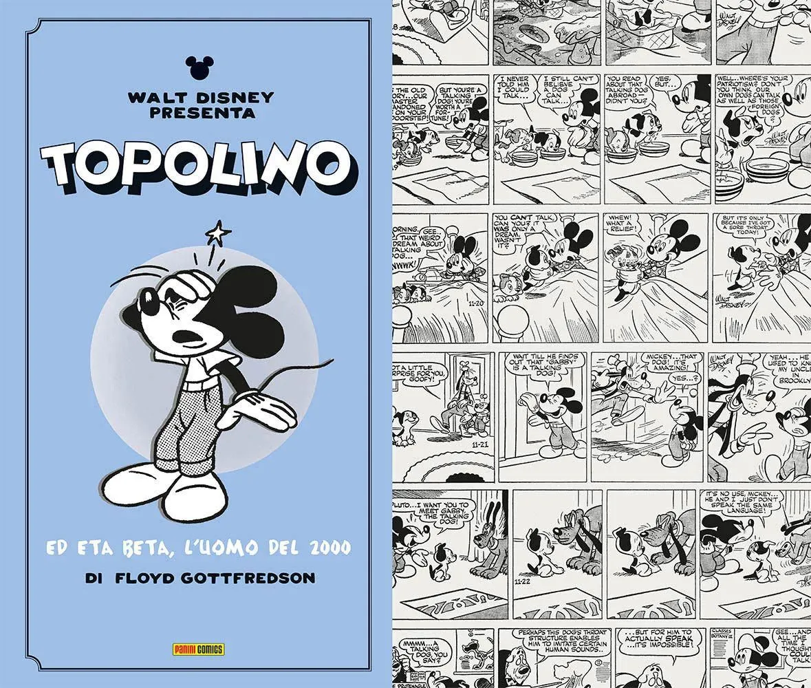 TOPOLINO GRANDI STORIE DI GOTTFREDSON (1946-1948) ETA BETA L'UOMO DEL 2000