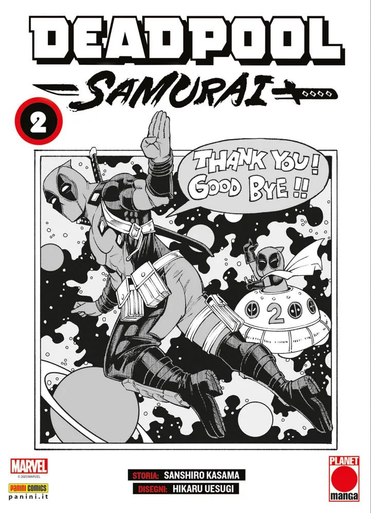 MANGA RUN #024 DEADPOOL SAMURAI N.02