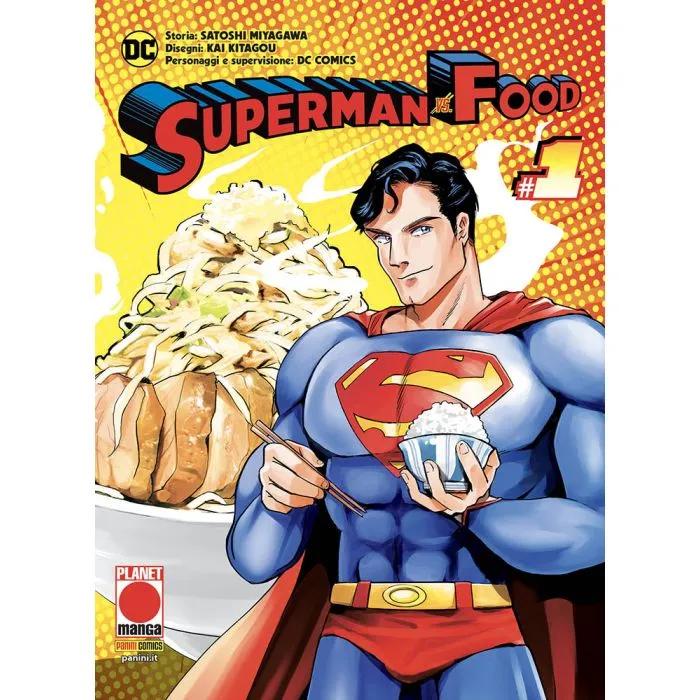 SUPERMAN VS. FOOD #001
