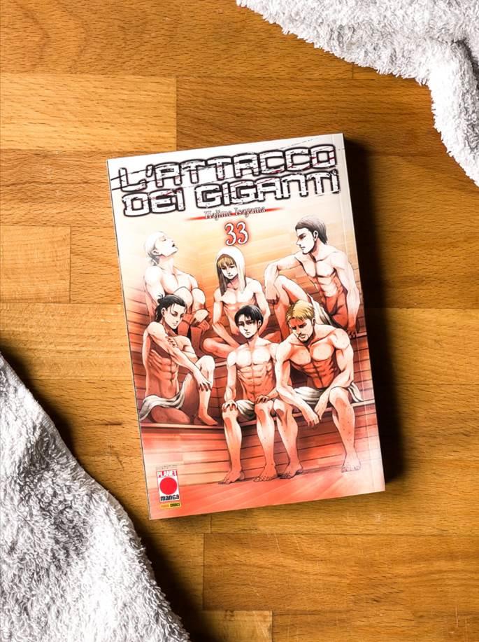 GENERATION MANGA #033 ATTACCO DEI GIGANTI N.33 VARIANT SAUNA