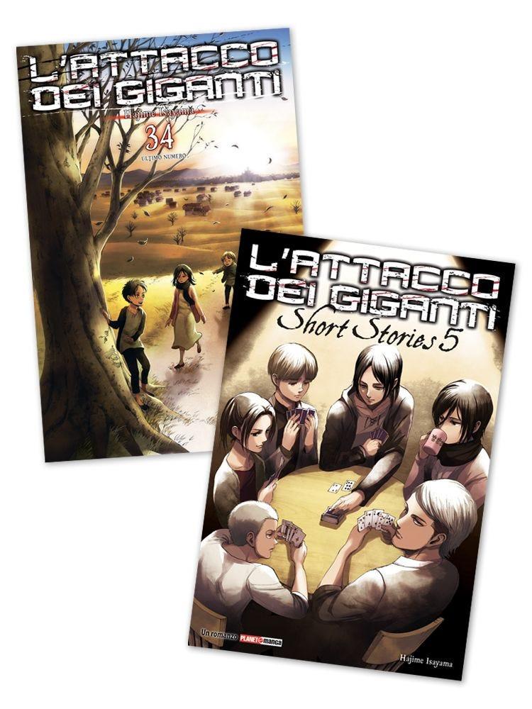 GENERATION MANGA #034 ATTACCO DEI GIGANTI N.34 VARIANT