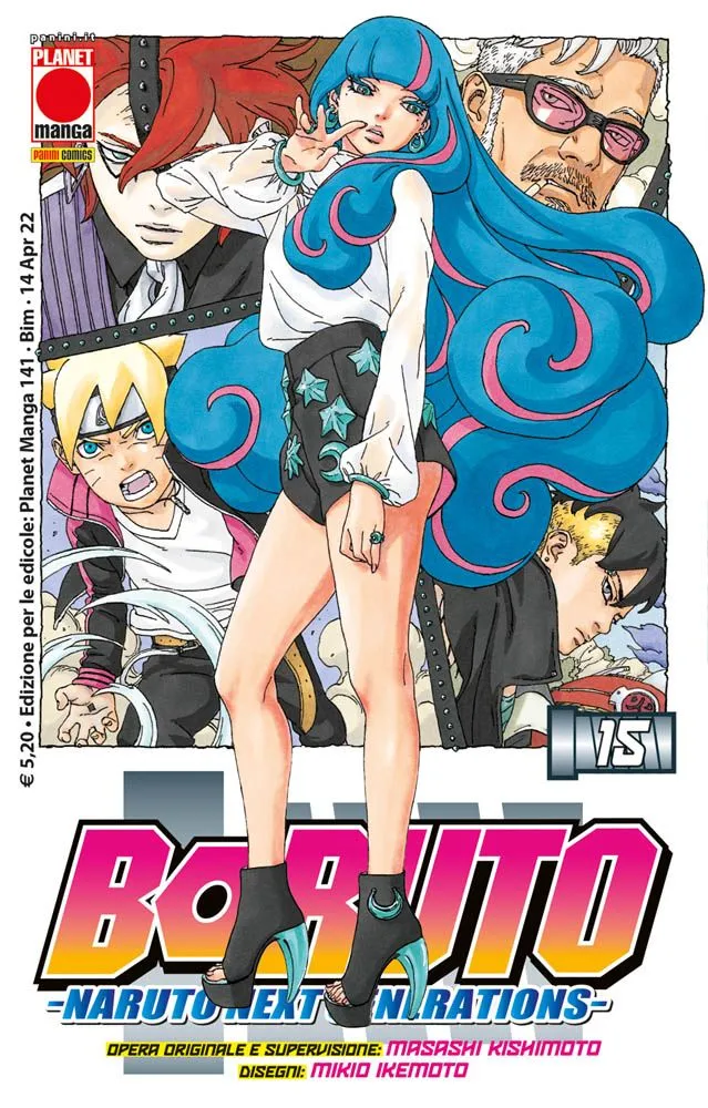 PLANET MANGA #141 BORUTO N.15