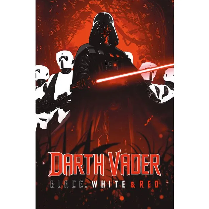 STAR WARS: DARTH VADER BLACK, WHITE & RED