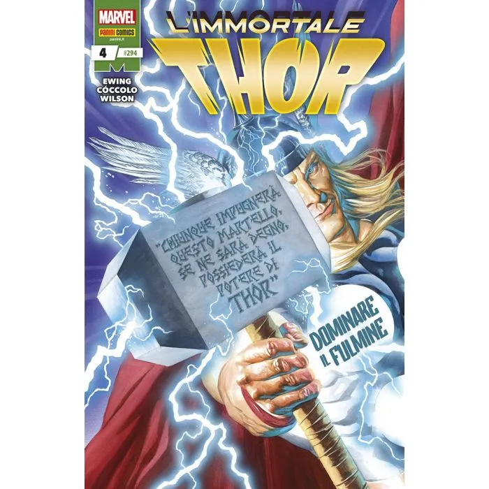 THOR NS #294 L'IMMORTALE THOR (2023) N.04