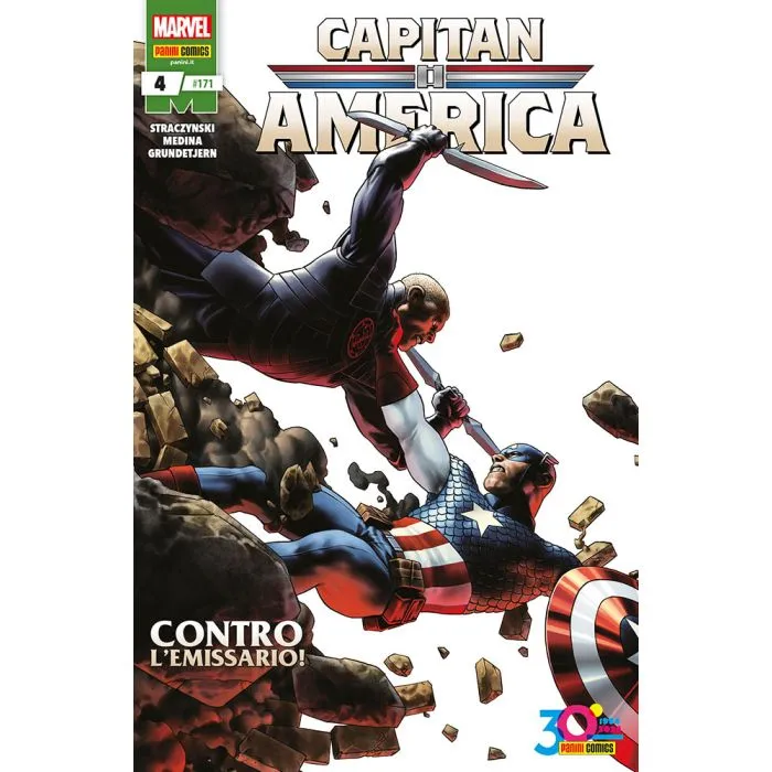 CAPITAN AMERICA PANINI #171 CAPITAN AMERICA 2024 N.04