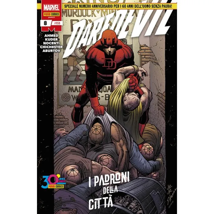 DEVIL E I CAVALIERI MARVEL #153 DAREDEVIL 2024 N.08