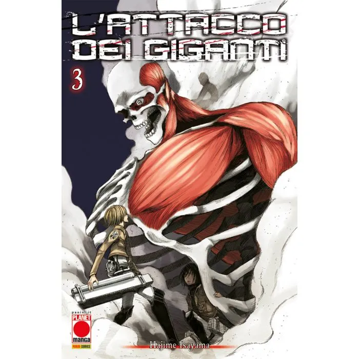 ATTACCO DEI GIGANTI #003 V RISTAMPA