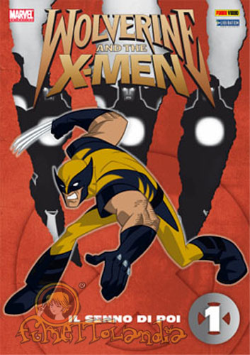 DVD PANINI WOLVERINE AND THE X-MEN #01