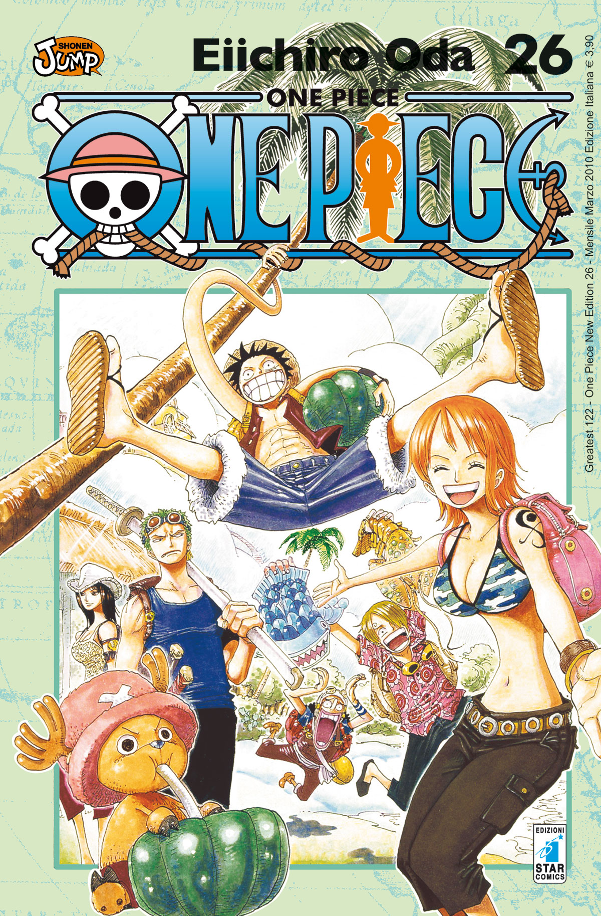 GREATEST #122 ONE PIECE NEW EDITION N.26