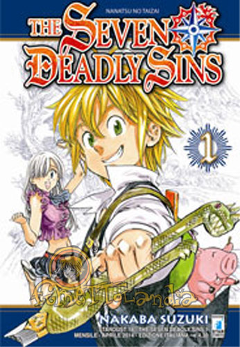 STARDUST #018 SEVEN DEADLY SINS - NANATSU NO TAIZAI N.01