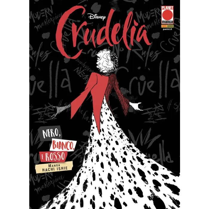 CRUDELIA NERO, BIANCO E ROSSO IL MANGA