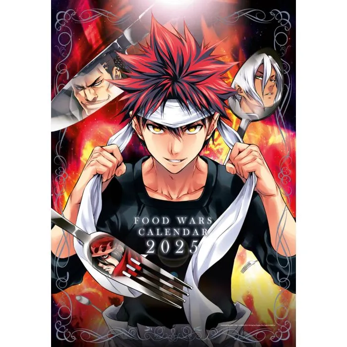 FOOD WARS CALENDARIO 2025 + FOOD WARS N.01 VARIANT