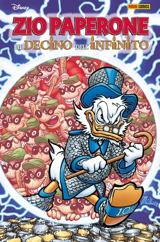 ZIO PAPERONE E IL DECINO DELL'INFINITO VARIANT STEVE MCNIVEN