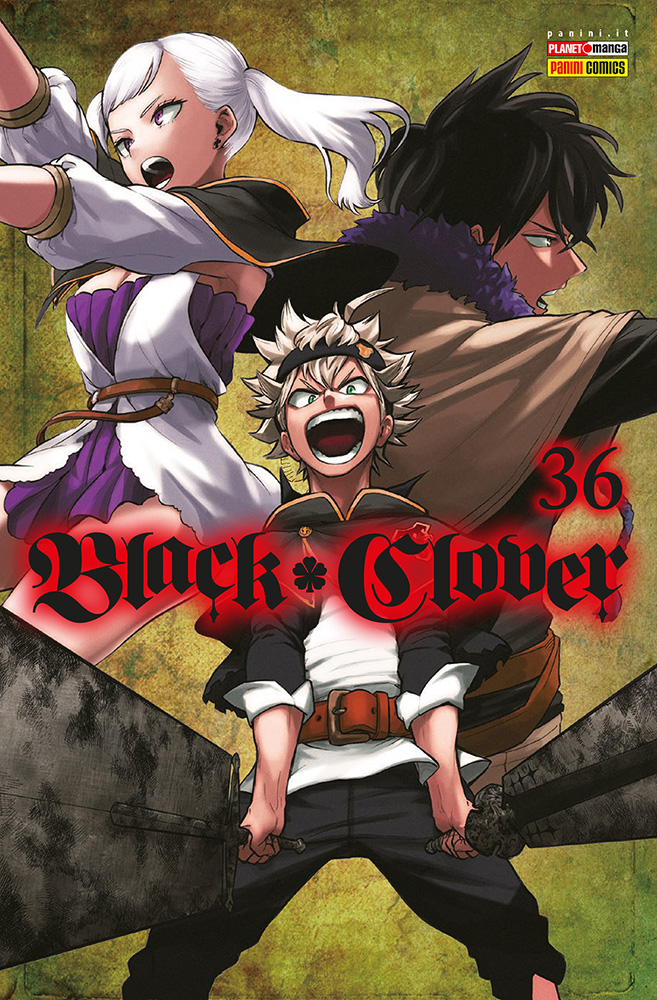 PURPLE #049 BLACK CLOVER N.36 COLLABOVARIANT