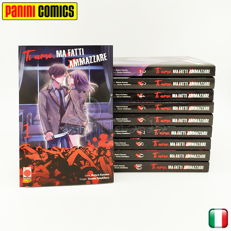 TI AMO, MA FATTI AMMAZZARE SERIE COMPLETA DA 1 A 10 ITALIANO