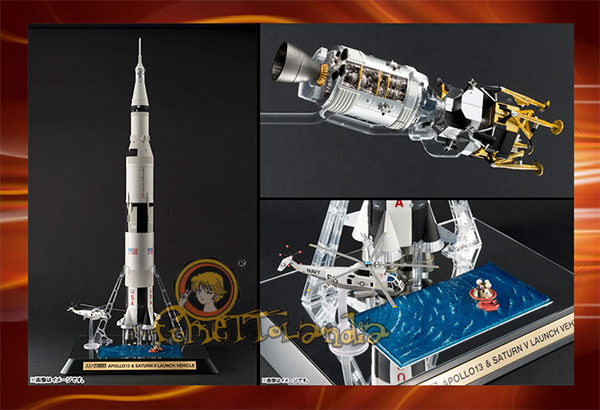 SOUL OF CHOGOKIN APOLLO 13 & SATURN V LAUNCH VEHICLE