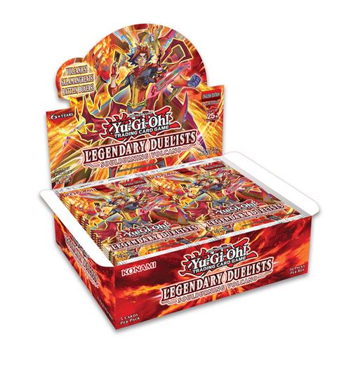 YU-GI-OH! DUELLANTI LEGGENDARI SOULBURNING VULCANO BUSTA SINGOLA