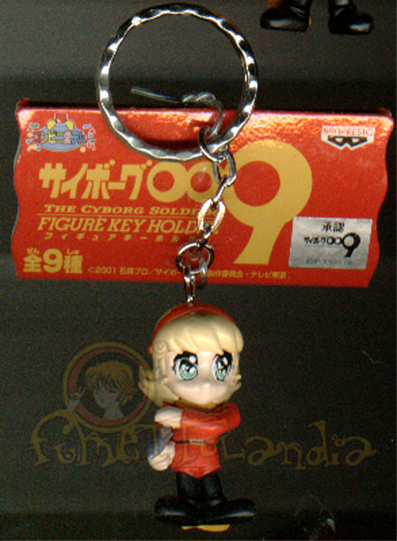 GADGETS KEYCHAIN CYBORG 009 CYBORG 003